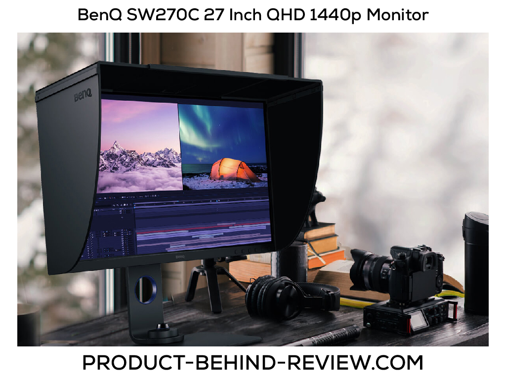 BenQ SW270C 27 Inch QHD 1440p monitor