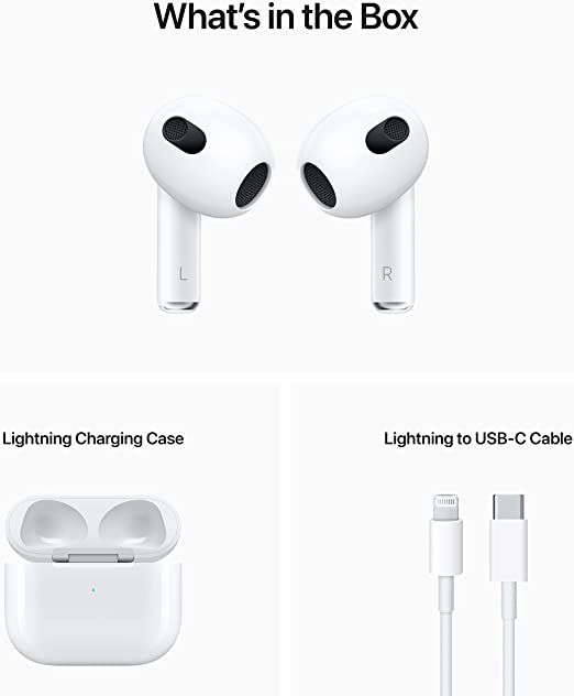 Apple AirPods (3rd Generation) Wireless Earbuds