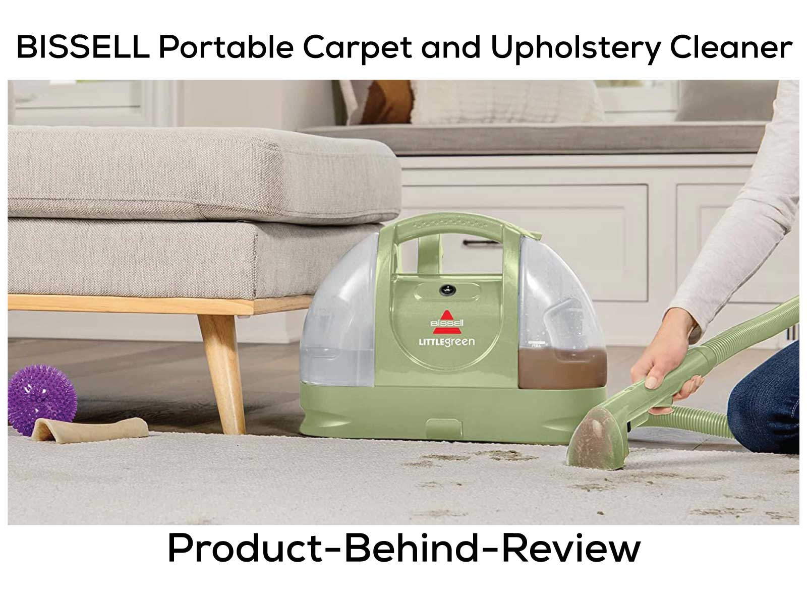 BISSELL Portable Carpet and Upholstery Cleaner