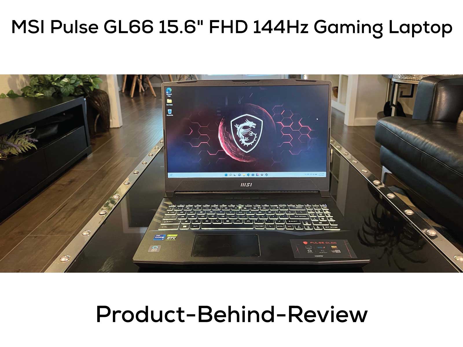 MSI Pulse GL66 gaming laptop