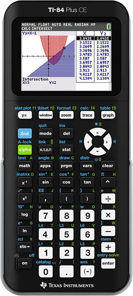 TI-84 Plus CE Color Graphing Calculator