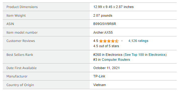 TP-Link AX3000 WiFi 6 Router