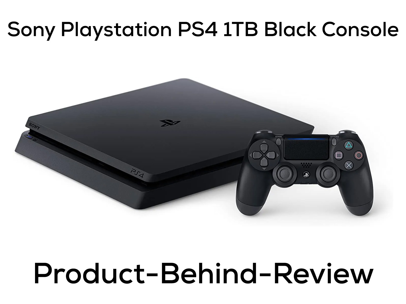 Sony PlayStation PS4 1TB Black Console